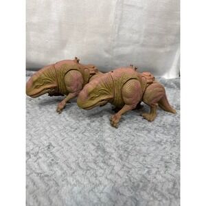 1997 Kenner Star Wars Dewback 10 inch Action Figure Toy - Pack of 2